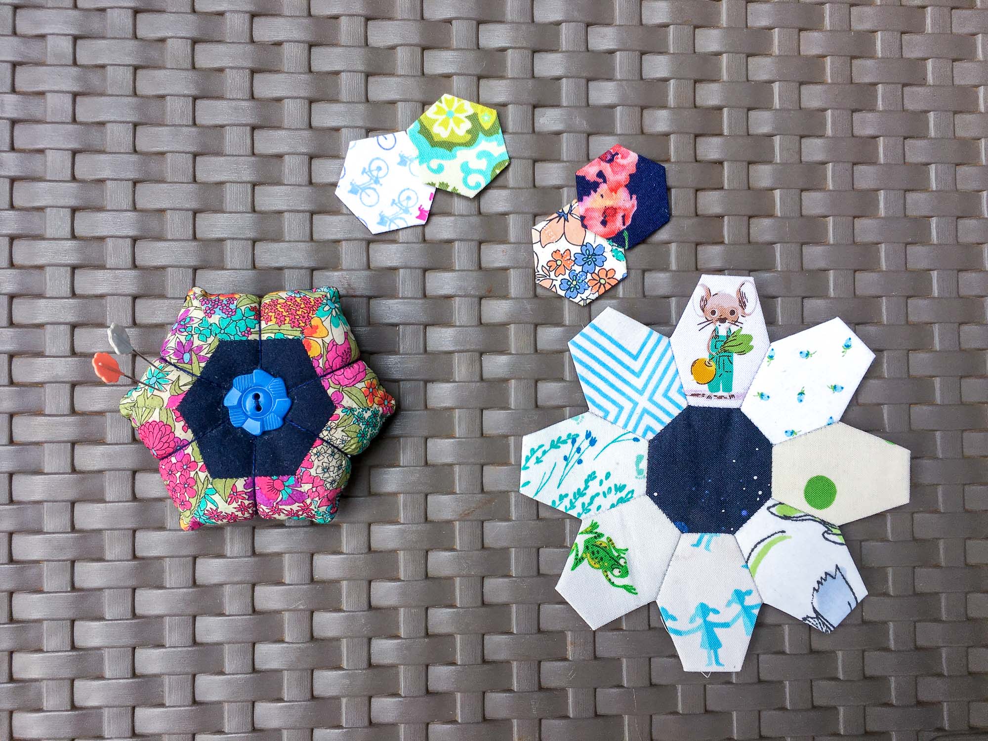 Step 1: Make Your 2-in Hexagon Template  Hexagon quilt pattern, Hexagon  quilt, Paper piecing